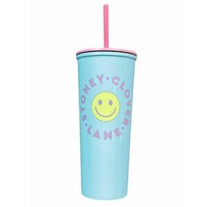 23oz Stainless Steel Tumbler with Straw Blue/Pink - Stoney Clover Lane x Target